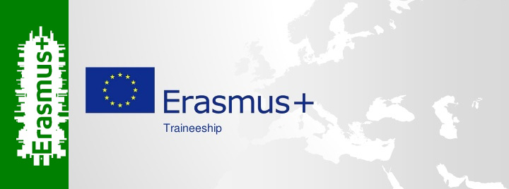 erasmus traineeship
