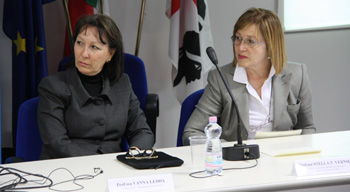 le prof.sse Ledda e Vernier