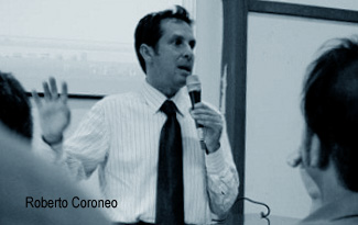lezione in aula di Roberto Coroneo
