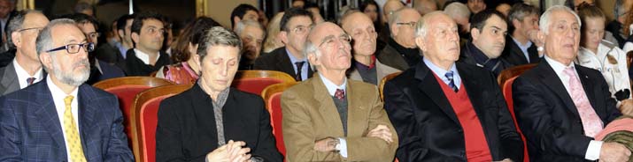 6 febbraio 2013, conferenza stampa nell’aula magna del rettorato