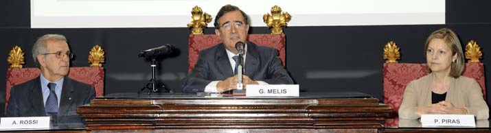 Adriano Rossi, Giovanni Melis, Paola Piras