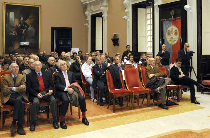 6 febbraio 2013, conferenza stampa in aula magna