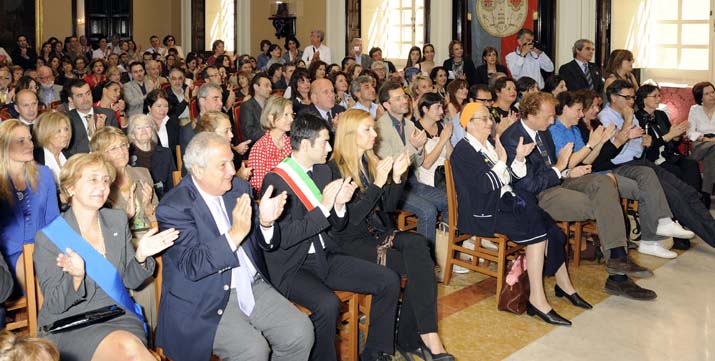 Cagliari, 10 maggio 2013 - Aula magna del Rettorato  (foto: francesco cogotti)