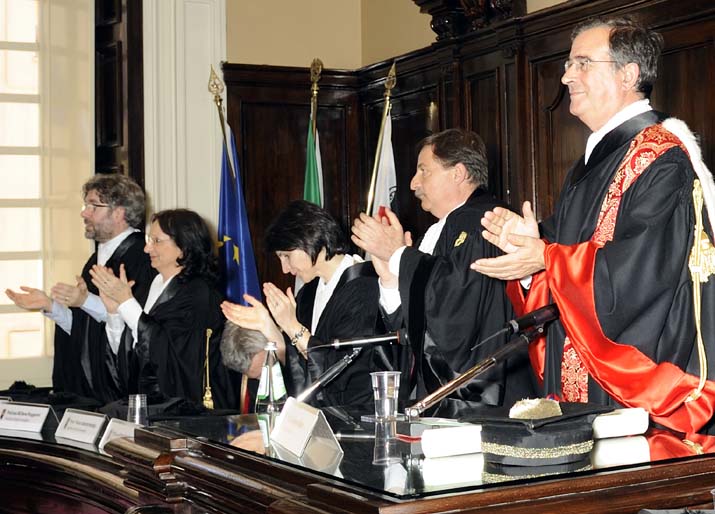 l&rsquo;applauso della commissione (foto: francesco cogotti)