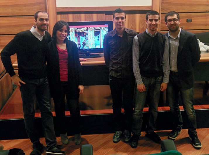 il gruppo di laureati cagliaritani