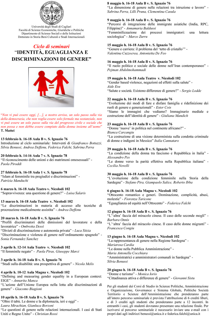 clicca per il programma