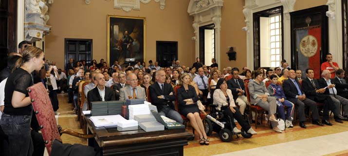 rettorato di cagliari, 16 giugno 2014 - premiazioni coni sardegna