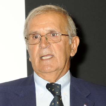 rettorato di cagliari, 18 settembre 2014 - il presidente cus adriano rossi - foto: francesco cogotti