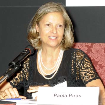 rettorato di cagliari, 18 settembre 2014 - il prorettore paola piras (foto: francesco cogotti)