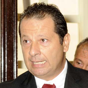 rettorato di cagliari, 18 settembre 2014 - il dottor Coiana, figlio di Leonardo "Lilli" Coiana (foto: francesco cogotti)