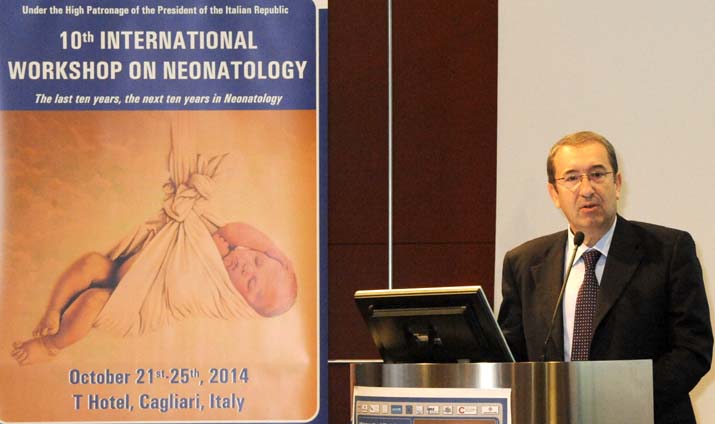 Cagliari, 23 ottobre 2014 - il prof. Vassilios Fanos