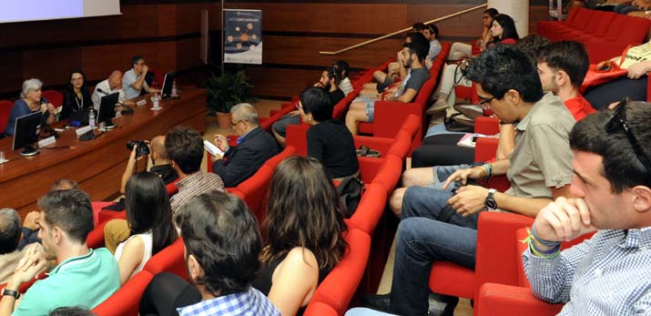 Monserrato, 15 luglio 2015 - Inaugurazione Contamination Lab 3 nell&rsquo;aula magna di Medicina e chirurgia