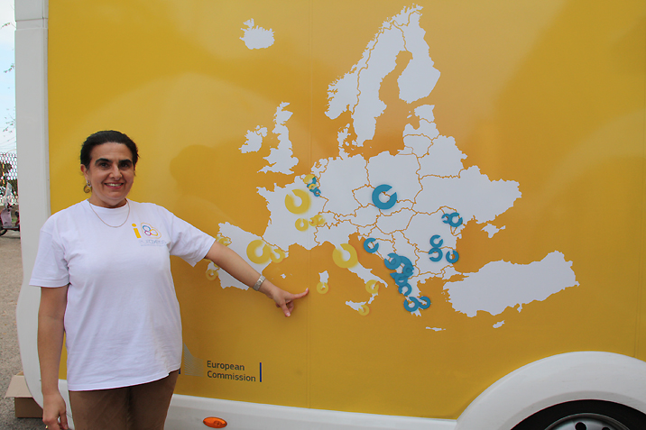12 novembre 2015 - Dr. Tiziana Cubeddu, Head of the EURAXESS Service Centre in Cagliari
