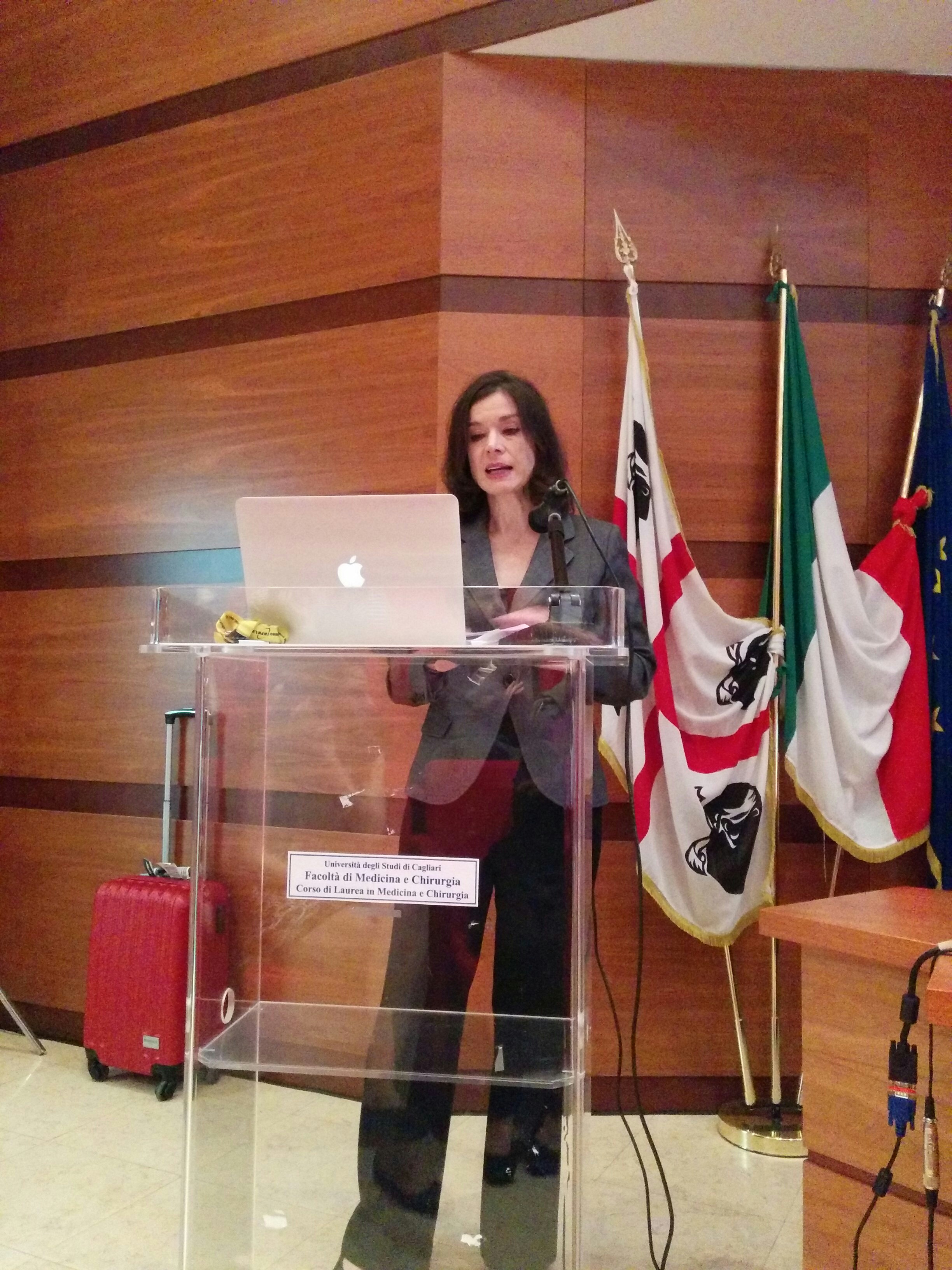 20 novembre 2015 - l&rsquo;intervento di Michelle Funk (clicca per ingrandire)