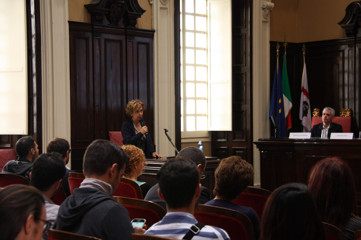 Cagliari, 16 nov 2015 - Presentazione UnicAscolta, Angela Quaquero (foto: Ivo Cabiddu) - clicca per ingrandire
