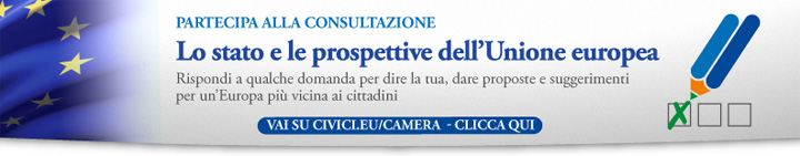 partecipa alla consultazione sull’europa
