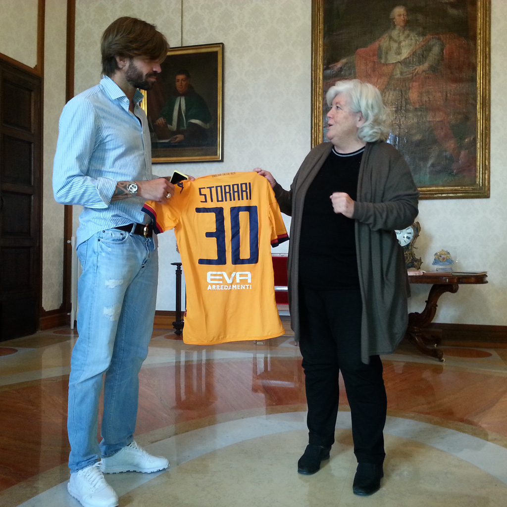 Marco Storari e Maria Del ZOmpo