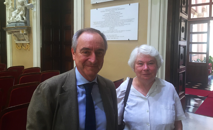 Cagliari, 30 maggio 2016 - Giorgio La Nasa e Barbara Jane Bain