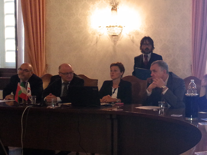 Rettorato di Cagliari, 8 ottobre 2016 - incontro con delegazione bielorussa