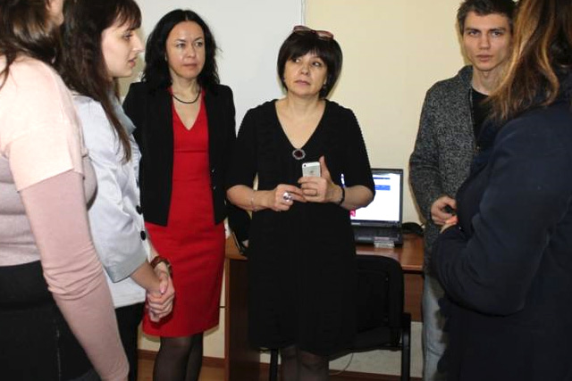 Bielorussia, incontri all’Università Pedagogica - clicca per ingrandire