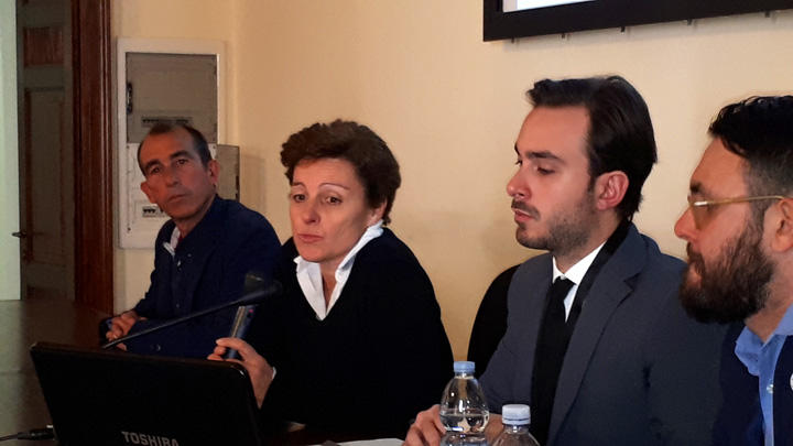da sinistra: Demontis, Carucci, Olivieri, Acquaviva - clicca per ingrandire