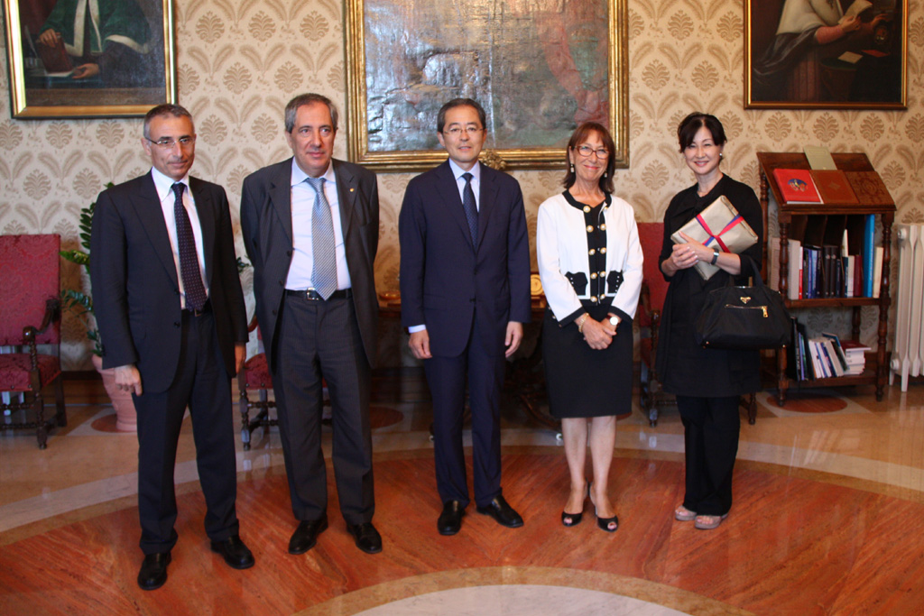 Cagliari, 23 luglio 2012 - Studio del Magnifico Rettore