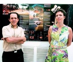Jos&eacute; Morales e Sara De Giles