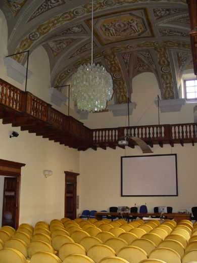 cagliari, aula magna di architettura