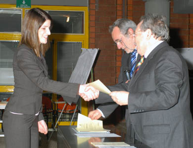 Consegna attestati 2005-2006