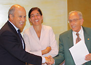 18 luglio 2008 - Firma accordo Università-Galsi (foto unicaweb)