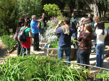 Dimostrazioni pratiche presso l’Orto Botanico