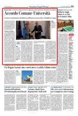 La pagina 23 dell'Unione Sarda di di mercoled&igrave; 7 giugno