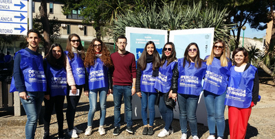 Open Your Minds, uno degli slogan degli open days di Ingegneria e Architettura dell'Universit&agrave; di Cagliari