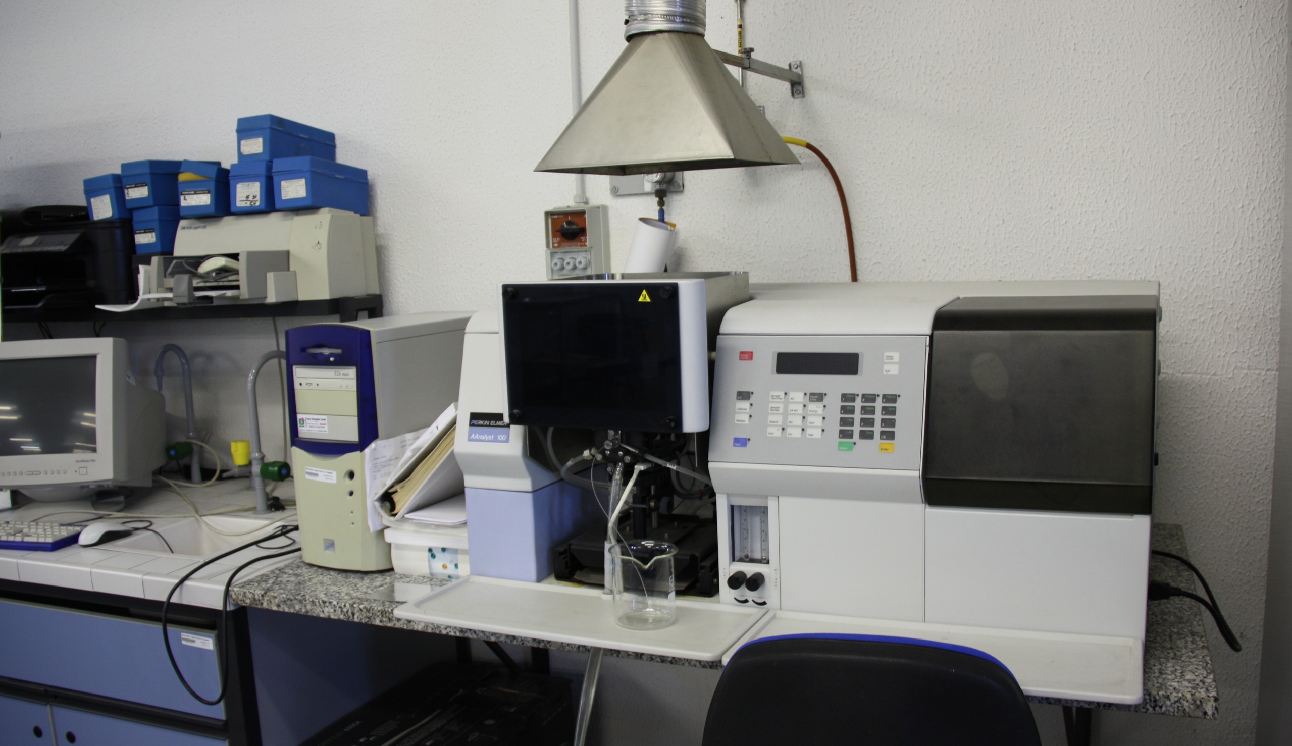 Spettrofotometro per assorbimento atomico Perkin Elmer
