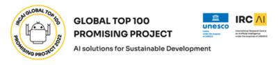 Banner rilasciato dall&rsquo;IRCAI-UNESCO che potr&agrave; essere utilizzato dal BullyBuster team