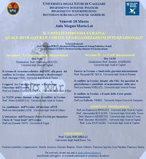 Locandina del convegno