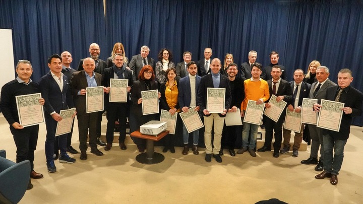 Lo scatto finale al termine della mattinata (foto: Ufficio stampa Regione Sardegna)