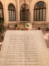 Disposizioni testamentarie del Canonico Spano e dono dei suoi eredi a favore dell&rsquo;Universita?, 8 dicembre 1876 (Archivio Storico dell&rsquo;Universit&agrave; di Cagliari, Sezione II, Carteggio (1848-1900), s. 2.16 (1878), Pos. 3 18, b. 68, n. 984)