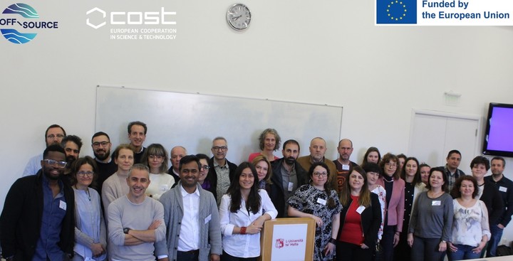 Gruppo dei partecipanti al primo incontro di OFF-SOURCE, Malta 1&deg; marzo