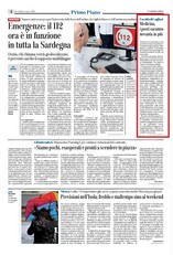 L'UNIONE SARDA di mercoled&igrave; 1 marzo / Pagina 4 - Primo piano