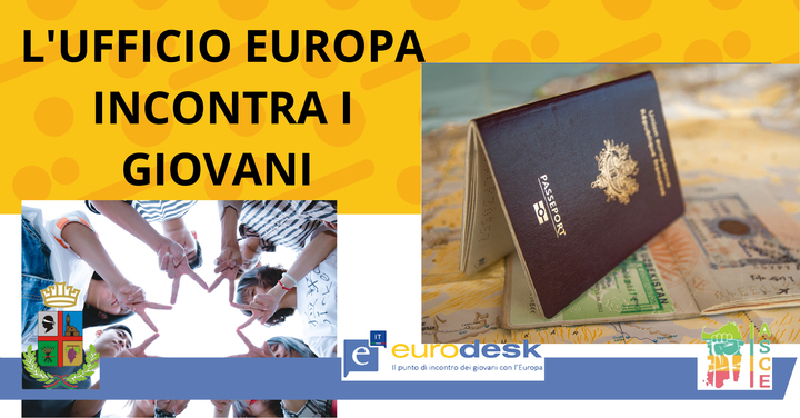 Ufficio Europa incontra i giovani. A fondo pagina il link per scaricare la locandina