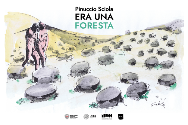 Il banner della mostra del Muacc, con la grafica della 6a edizione del festival Sant'Arte, in programma dal 25 al 28 maggio 2023, di cui la mostra &egrave; un'anteprima ufficiale