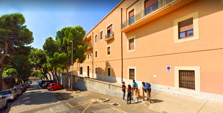 Cagliari. Uno scorcio della facolt&agrave; di Scienze economiche, giuridiche e politiche