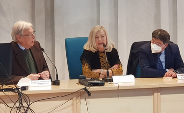 Francesco Birocchi, Susi Ronchi e il rettore Mola