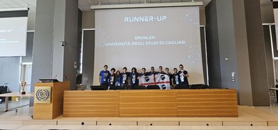 Un'altra foto di gruppo del team UniCa nel Campus Onu &ldquo;Itc-Ilo&rdquo; di Torino
