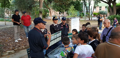 I rappresentanti dei reparti della Polizia scientifica e del Ris dei Carabinieri hanno conquistato l'interesse di tutte le fasce di et&agrave;