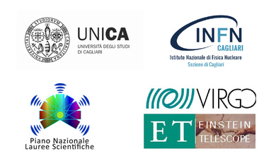 Evento sotto l'egida di Universit&agrave; degli studi di Cagliari, Istituto nazionale di fisica nucleare, Piano nazionale lauree scientifiche e Einstein Telescope