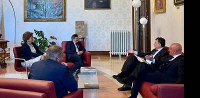 Un momento dell'incontro