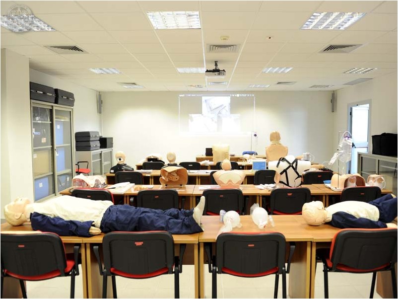 Centro di simulazione medica, una delle sale