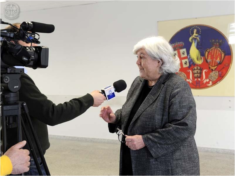 Centro di simulazione medica, Davide Vannucci intervista il Rettore per il TG della RAI